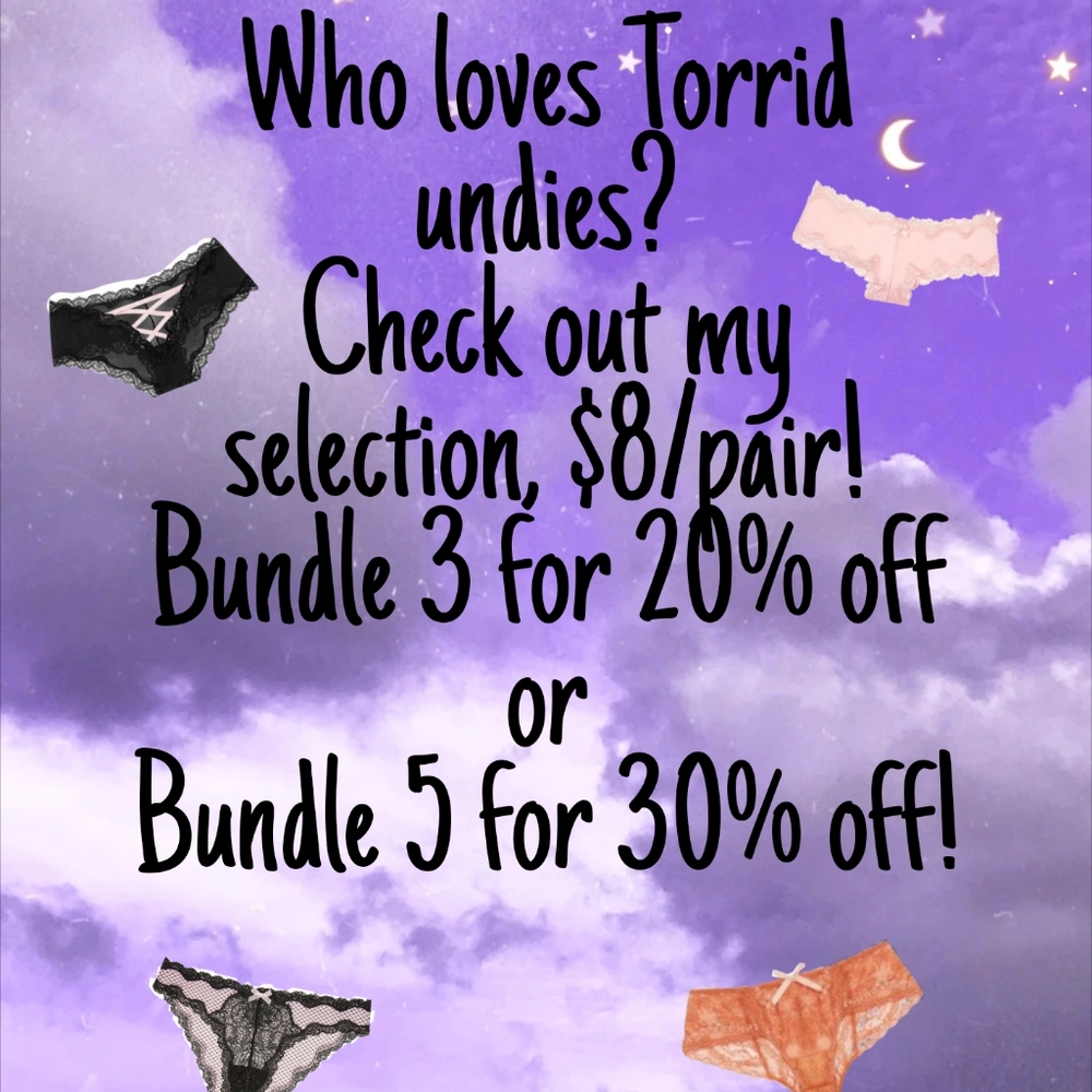 Bundle some undies!!